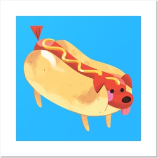 Hot Dogger Posters and Art